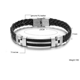 Ľahko Použiteľný Pánsky Titánový Náramok