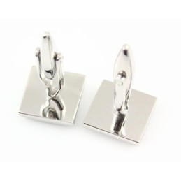 Titánové Konvexné Štvorcové Manžetové Gombíky