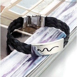 Spoľahlivý Výkonný Pánsky Titánový Náramok Viper