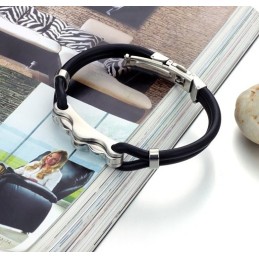 Titánovo-Silikónový Náramok Najvyššej Kvality