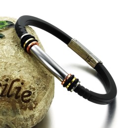 Titánovo-Silikónový Náramok Sa Dobre Predáva Po Celom Svete