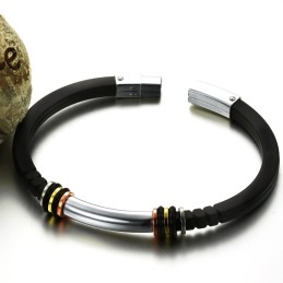 Titánovo-Silikónový Náramok Sa Dobre Predáva Po Celom Svete