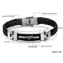 Spoľahlivý Reputačný Titánový Kožený Náramok