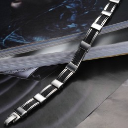 Vysokokvalitný Pánsky Titánový Silikónový Náramok