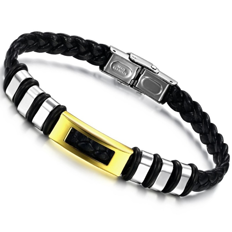 Titánový Kožený Náramok Stabilnej Kvality