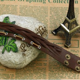 Titánový Kožený Náramok Najvyššej Kvality