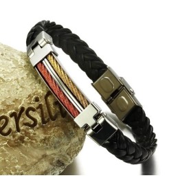 Titánový Kožený Náramok So Zaručenou Kvalitou A Množstvom