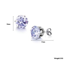 Dobre Sa Predávajú Po Celom Svete Dámske Titánové Náušnice S Kamienkami