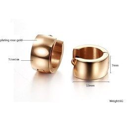 Vysokokvalitné Dámske Titánové Náušnice