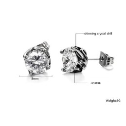 Kompletné Špecifikácie Unisex Titánové Náušnice