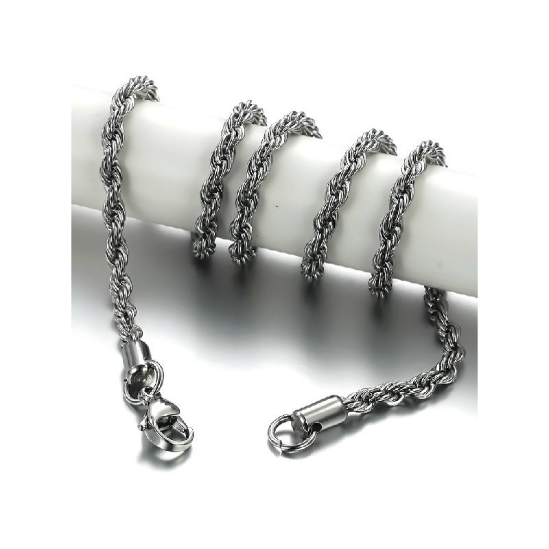 Kráľovná Kvalitnej Retiazky Twist Titanium