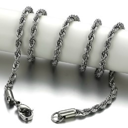 Kráľovná Kvalitnej Retiazky Twist Titanium
