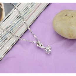 Svetoznámy Ženský  Titánový Náhrdelník V Tvare Delfína S Diamantmi