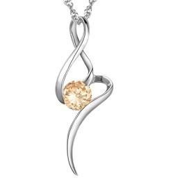 Dobre Sa Predáva Po Celom Svete Dámsky Fialový  Pokovovaný Titánový Náhrdelník S Diamantom