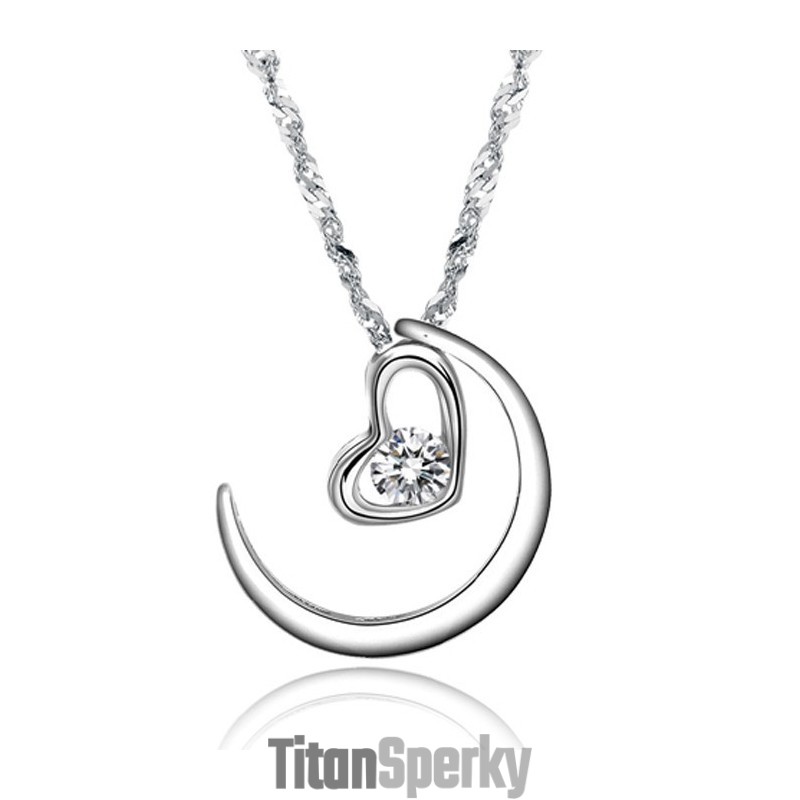 Kompletné Špecifikácie Dámsky  Pokovovaný Titánový Náhrdelník S Kamienkami