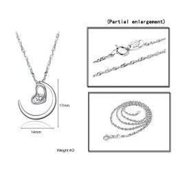 Kompletné Špecifikácie Dámsky  Pokovovaný Titánový Náhrdelník S Kamienkami