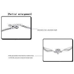 Kráľ Kvantity Dámsky  Titánový Náramok Na Členok