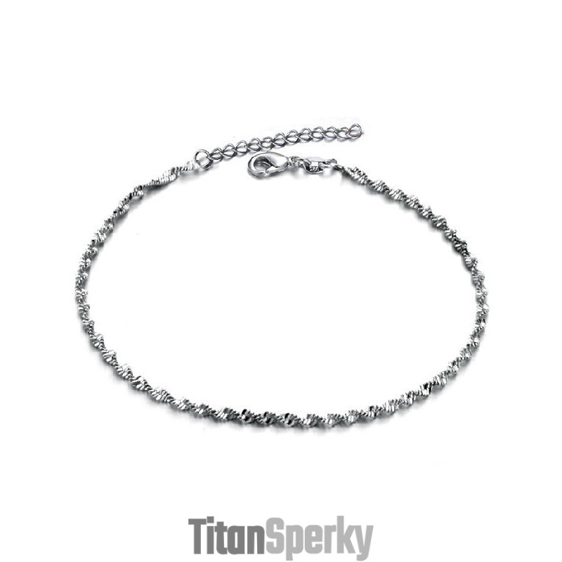 Svetoznámy Dámsky  Titánový Náramok Na Členok