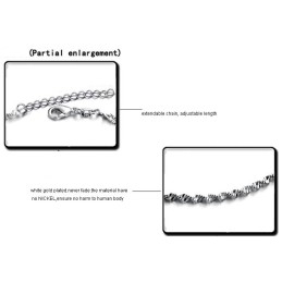 Svetoznámy Dámsky  Titánový Náramok Na Členok