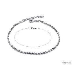 Svetoznámy Dámsky  Titánový Náramok Na Členok