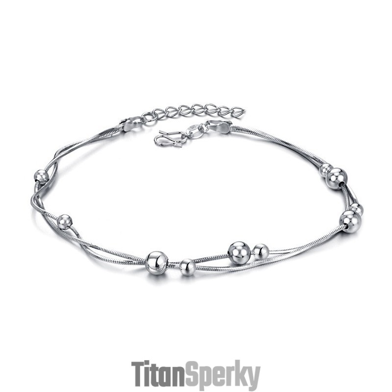 Kráľovná Kvalitného Dámskeho Náramku S m Pokovovaním Z Titánu