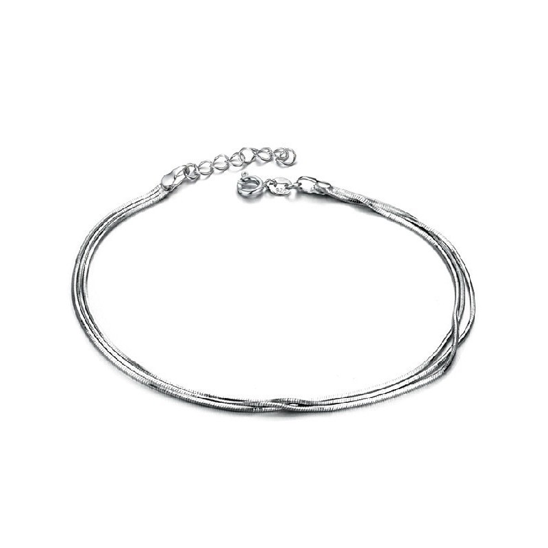 Stabilná Kvalita Dámsky Had  Titánový Náramok Na Členok