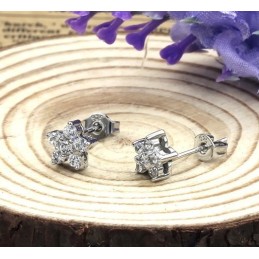 Známe Pre Svoje Kvalitné Dámske Antialergénne  Titánové Náušnice S Diamantmi