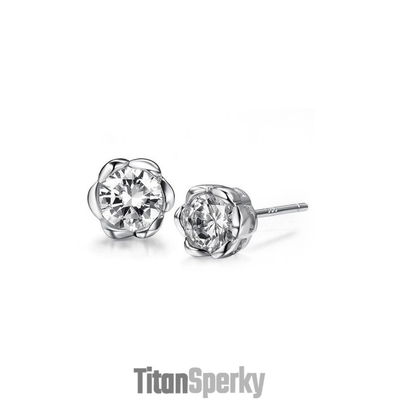 Vysokokvalitné Dámske Antialergické  Titánové Náušnice