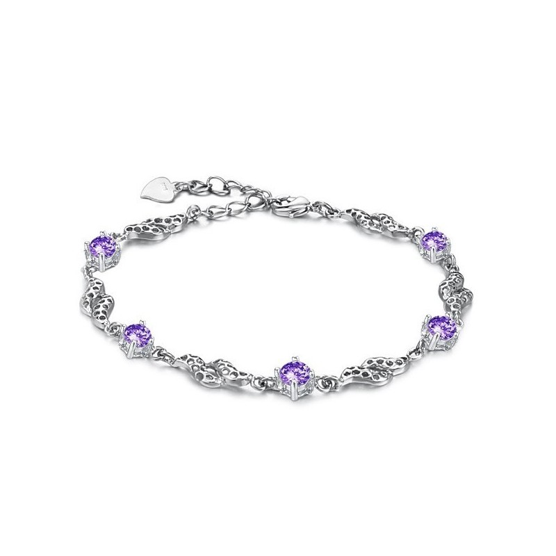 Vynikajúca Kvalita Dámskeho Dutého Titánového Náramku S  A Diamantmi