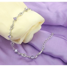 Vynikajúca Kvalita Dámskeho Dutého Titánového Náramku S  A Diamantmi