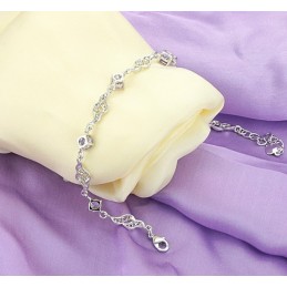 Vynikajúca Kvalita Dámskeho Dutého Titánového Náramku S  A Diamantmi