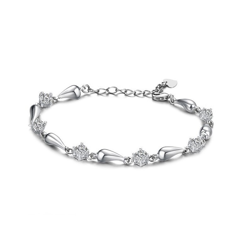 Dámsky Titánový Náramok S  A Diamantmi, Zaručená Kvalita A Množstvo