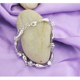 Dámsky Titánový Náramok S  A Diamantmi, Zaručená Kvalita A Množstvo