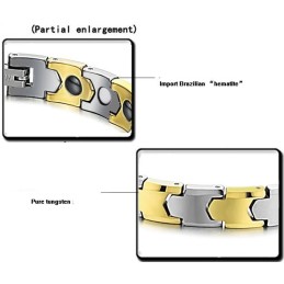 Vysokokvalitný Zdravotný Volfrámový Magnetický Keramický Náramok