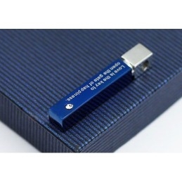 Super Pánsky Krásny Modrý Titánový Prívesok - Retiazka Zadarmo