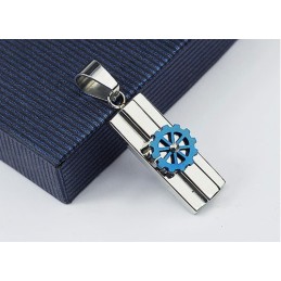 Unikátny Pánsky Strieborný Titánový Prívesok - Retiazka Zadarmo