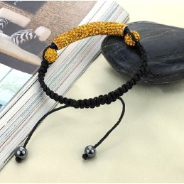 Kráľovná Kvalitného Dámskeho Náramku V Tvare Gule S Krištáľmi