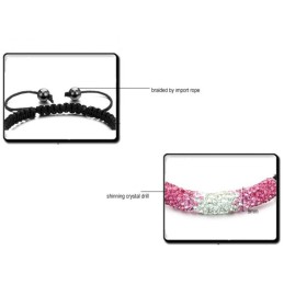 Vysokokvalitný Dámsky Náramok S Krištáľmi V Tvare Gule