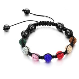 Kompletné Špecifikácie Dámsky Náramok V Tvare Gule S Krištáľmi