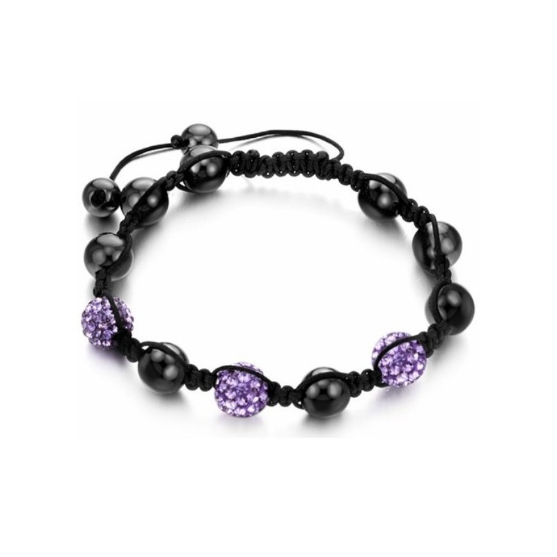 Spoľahlivý Reputačný Ženský Náramok V Tvare Gule S Krištáľmi