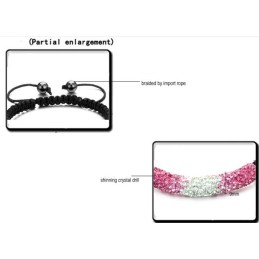 Známy Pre Svoj Kvalitný Dámsky Náramok S Krištáľmi V Tvare Gule