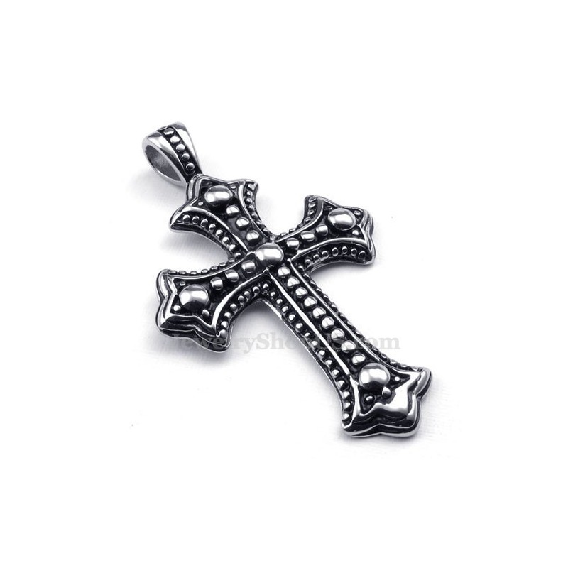 Titánový Náhrdelník S Krížom (Retiazka Zadarmo)