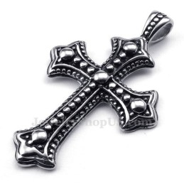 Titánový Náhrdelník S Krížom (Retiazka Zadarmo)