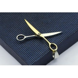 Titánový Prívesok Gloden Scissor Fashion - Retiazka Zadarmo