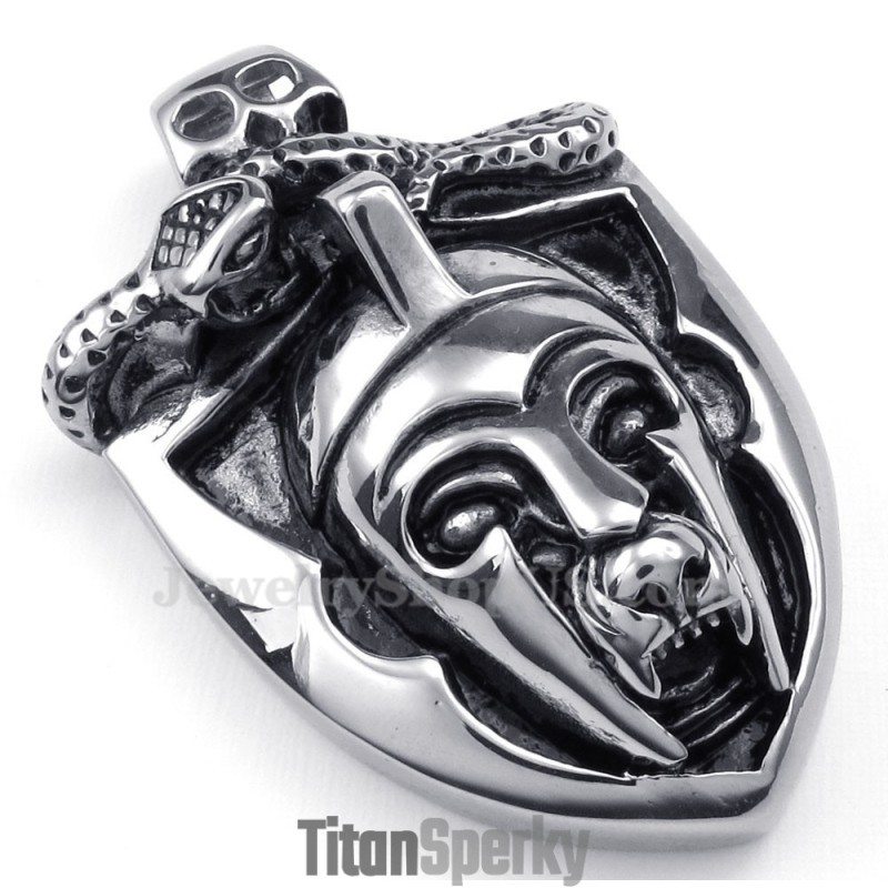 Titánový Prívesok S Maskou (Retiazka Zadarmo)