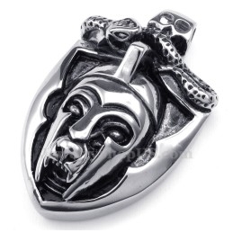 Titánový Prívesok S Maskou (Retiazka Zadarmo)