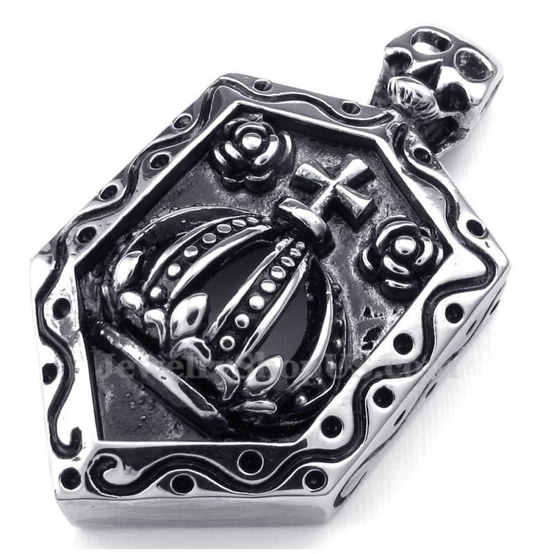 Titánový Prívesok S Cisárskou Korunou (Retiazka Zadarmo)