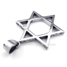 Titánový Prívesok S Dutou Hviezdou Pre Mužov (Retiazka Zadarmo)