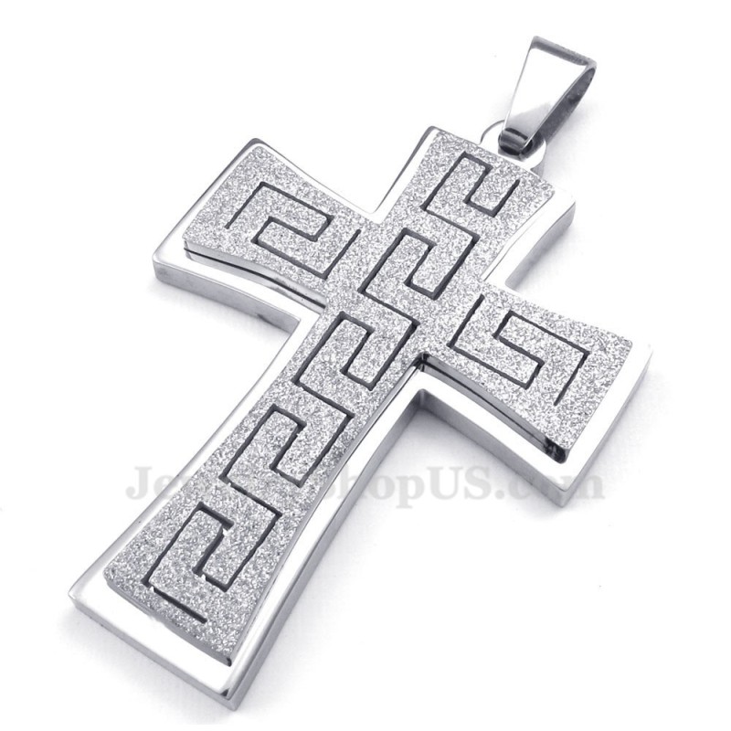 Titánový Náhrdelník S Krížom (Retiazka Zadarmo) Titánový Náhrdelník S Krížom (Retiazka Zadarmo)