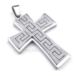 Titánový Náhrdelník S Krížom (Retiazka Zadarmo)